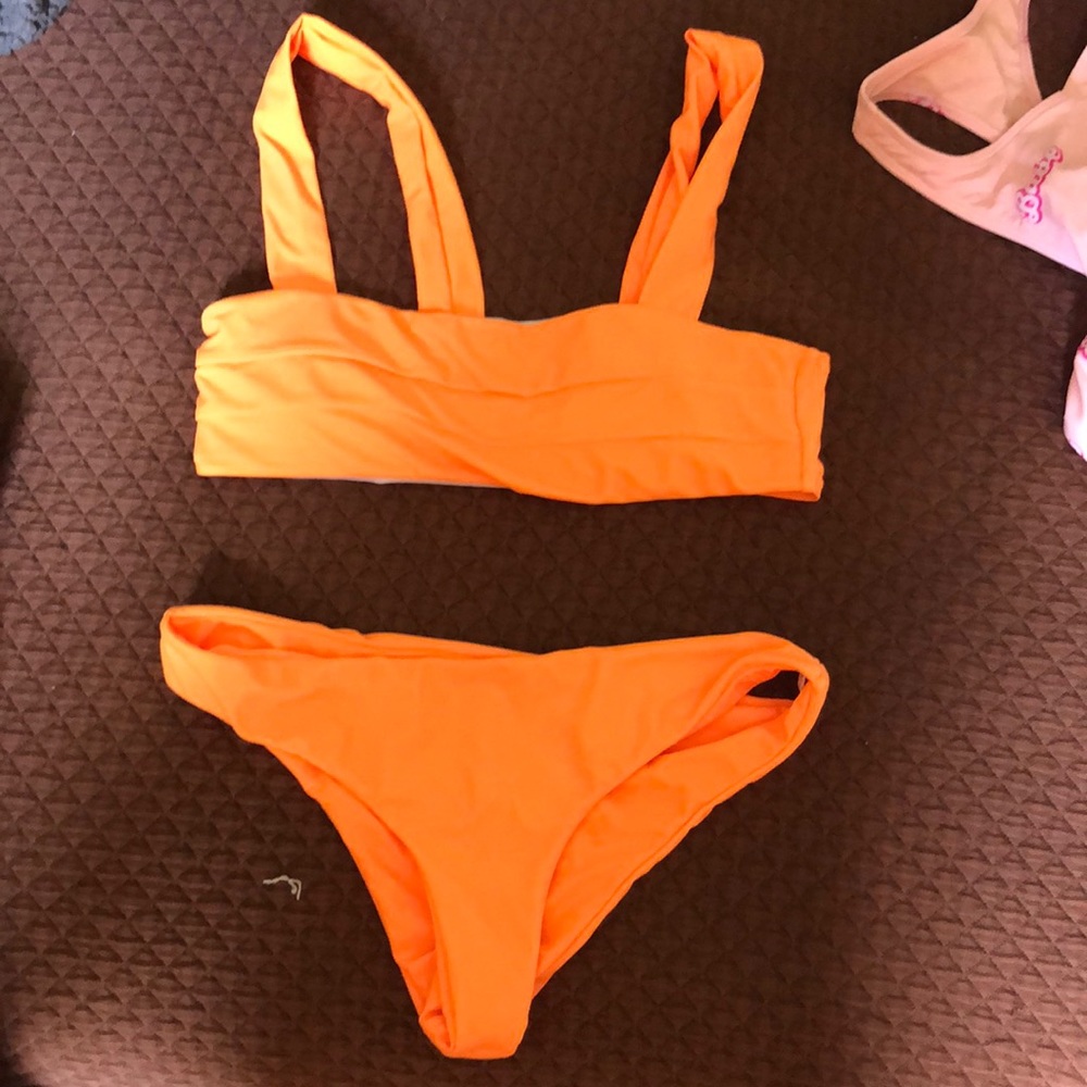 Orange bikini